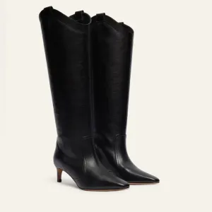 BA&amp;SH Camelia Boots Black 37 (6.5) NWOB