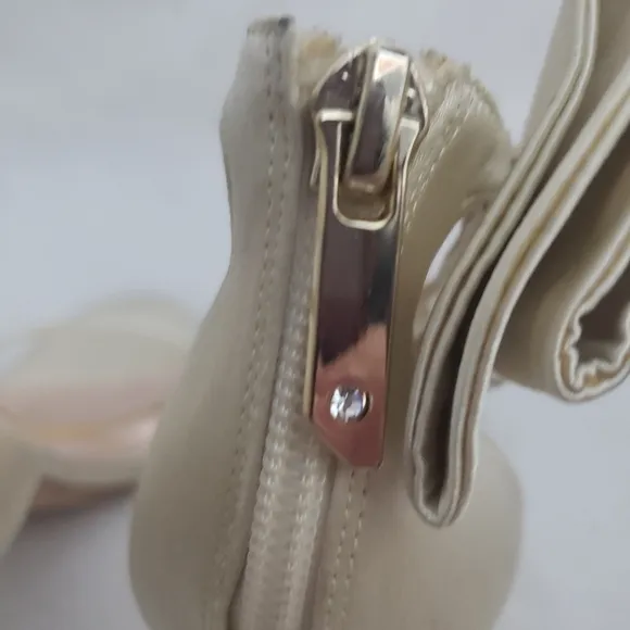 Badgley Mischka Fran Embellished Bow High-Heel Sandals