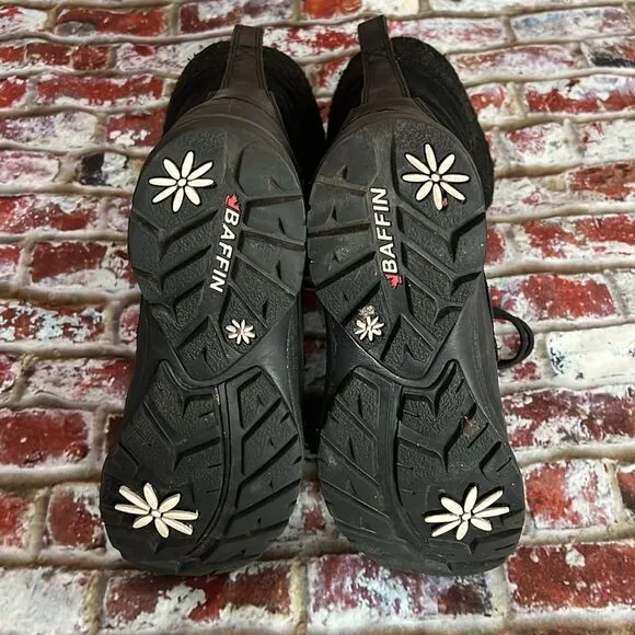 Baffin brand polar proven Black suede winter boots
