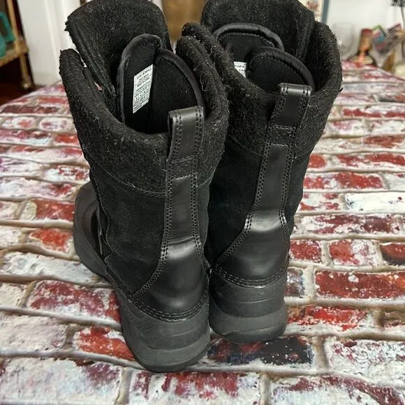 Baffin brand polar proven Black suede winter boots