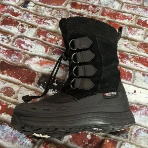 Baffin brand polar proven Black suede winter boots