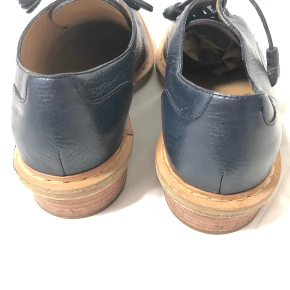 Balenciaga Paris Oxford Loafers Tie Tassel Leather