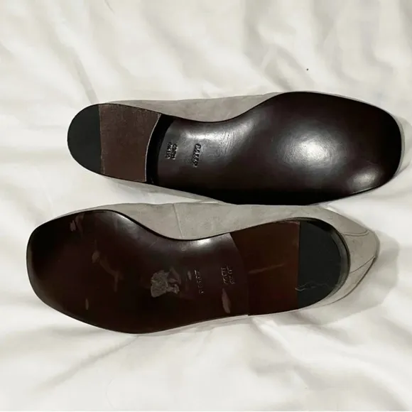 Bally Grey Suede Loafers NWOB 😍 Vintage