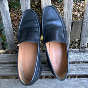 Bally men's leather loafers - size 7D