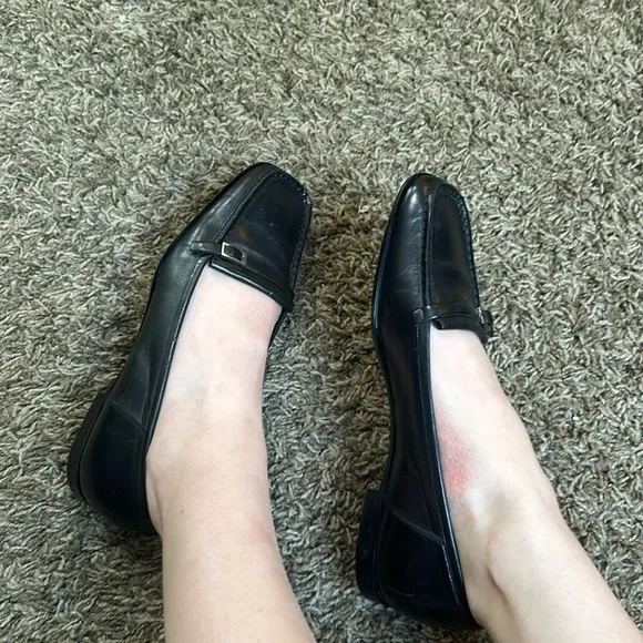 Bally Style Flex Filicaia Black Leather Loafers Made in Italy