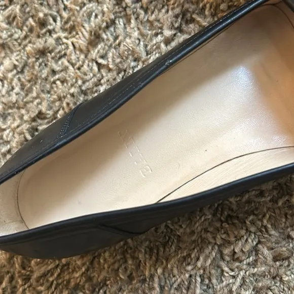 Bally Style Flex Filicaia Black Leather Loafers Made in Italy