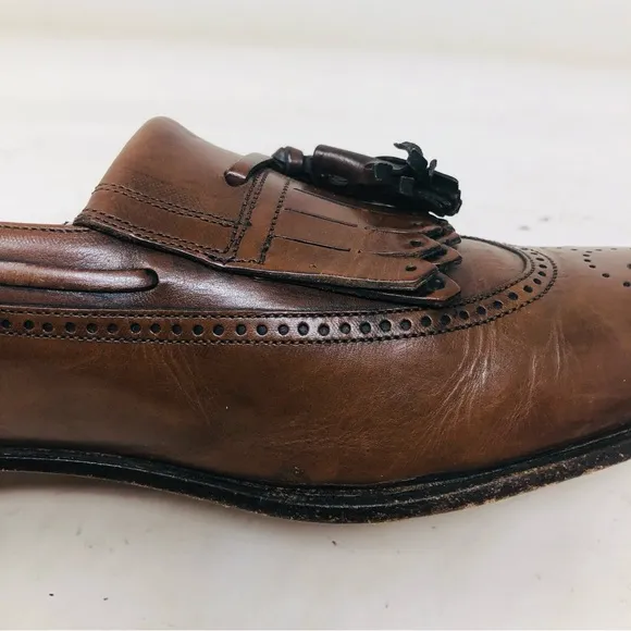Bally Tassled Kilti Wingtip Loafers