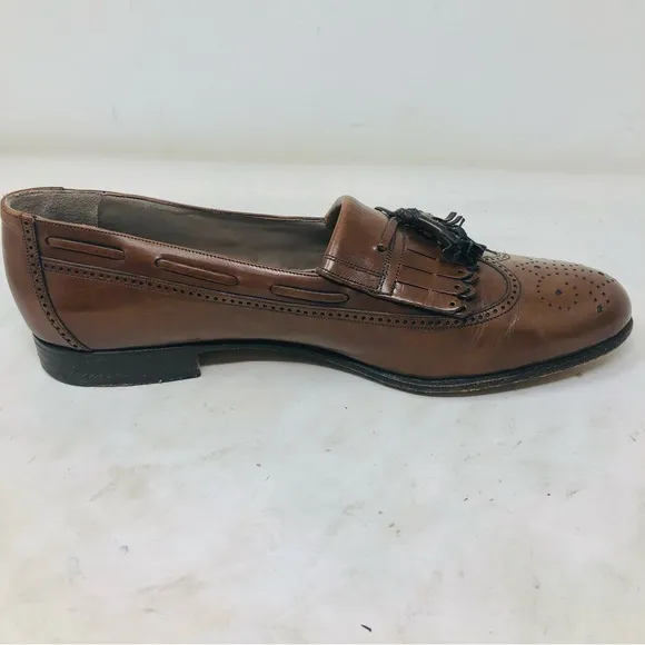 Bally Tassled Kilti Wingtip Loafers