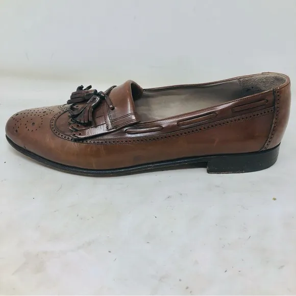 Bally Tassled Kilti Wingtip Loafers