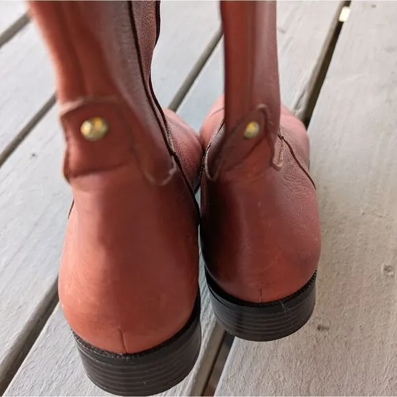 Banana Republic Brown Leather Riding Boots - Women's Size 10M - Equestri…