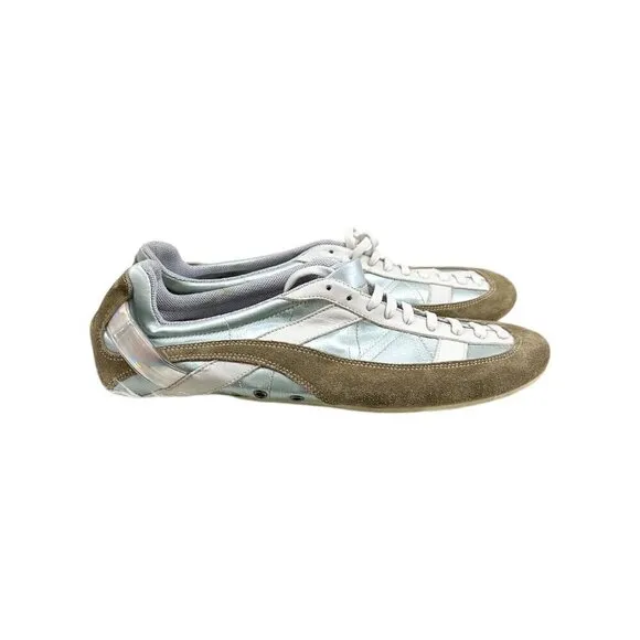 Barbara Bui Vintage lace up sneakers. Size 38 EU. Blue, white