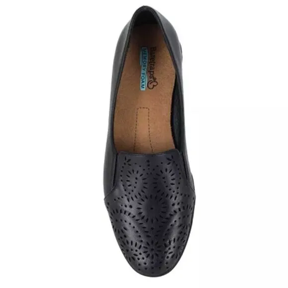 Baretraps Army Slip On Black Casual Loafers Size 7