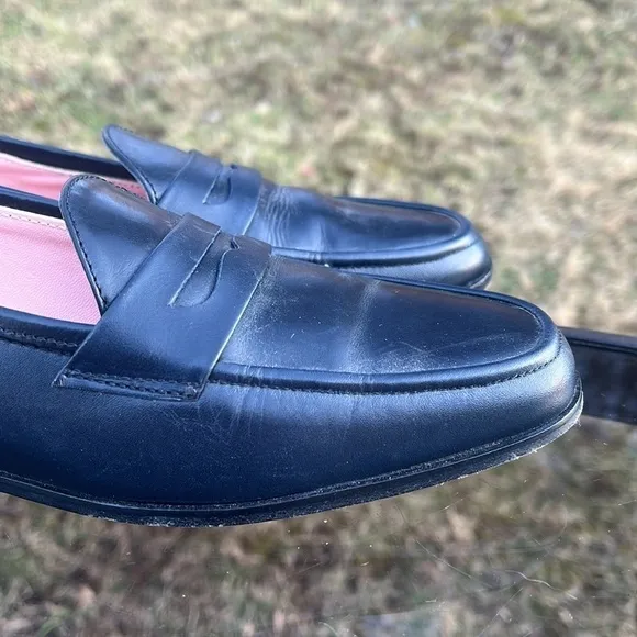 Baronessa Franchetti leather loafers size 36