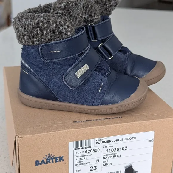 Bartek Toddler Ankle Boots Size 23 EU