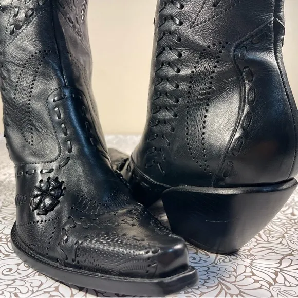 BCBGIRLS Embellished Cowboy Boots