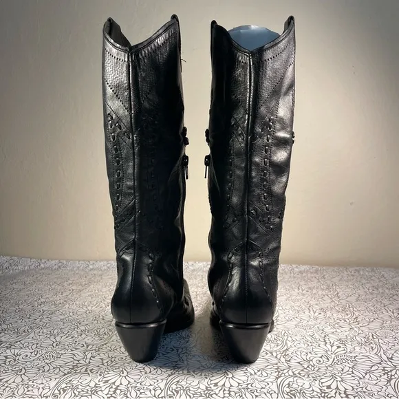 BCBGIRLS Embellished Cowboy Boots