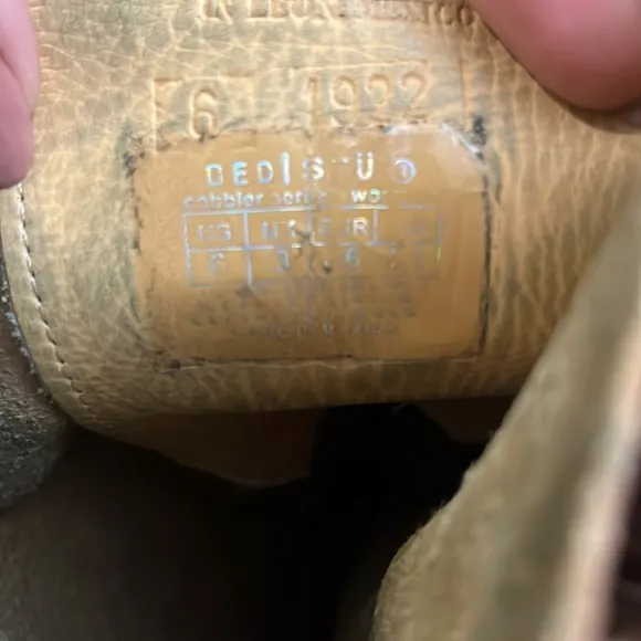 Bed Stu Manchester Boots size 6