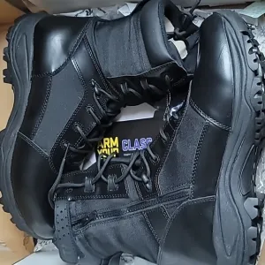 Belleville Tactical Research  Black Leather 13 men's wide new in box