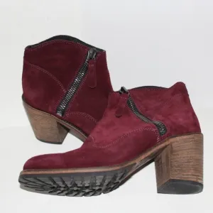 Belstaff Burgundy Ankle Boots