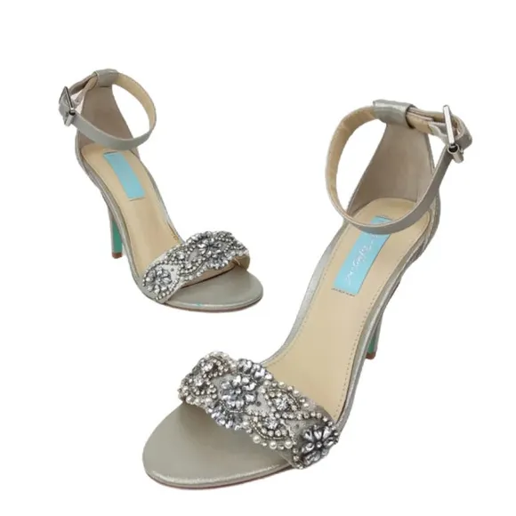 Betsey Johnson Gina High Heel Wedding Shoes