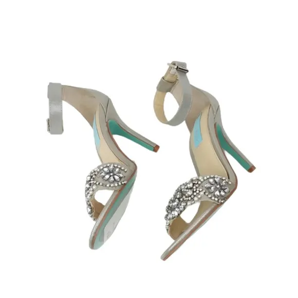 Betsey Johnson Gina High Heel Wedding Shoes