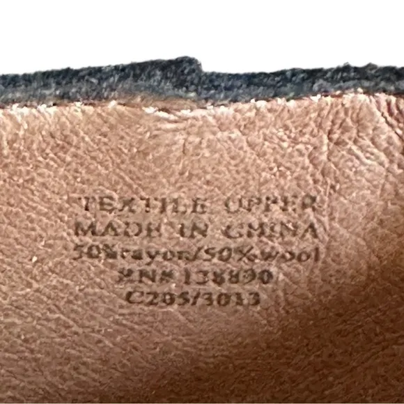 Bettye Muller Wool Charcoal Gray Point Toe Classic Ankle Boots Size 10