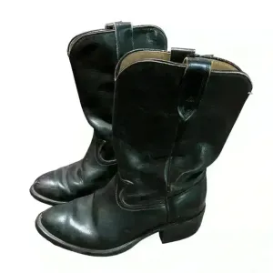Biltrite Oil Proof Laredo 7 1/2 EE Black Slip-on Cowboy Work Boots