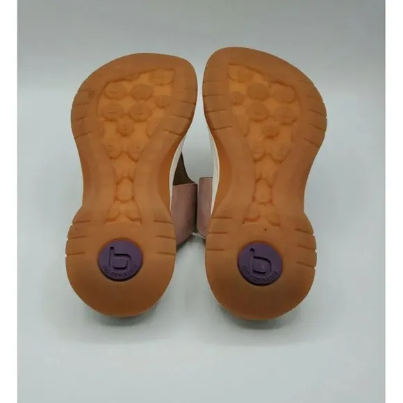 BIONICA Marine Niklas Almond Tan Waterproof Leather Women Thong Sandals Sz 6.5M