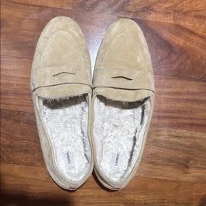 Birdies Tan Loafers Slip-On Comfort