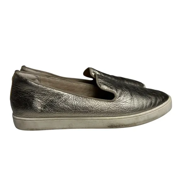 Birdies The Swift Metallic Leather Loafer Slip-on Flats Women’s Size 9.5