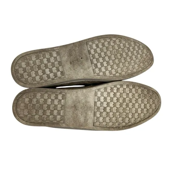 Birdies The Swift Metallic Leather Loafer Slip-on Flats Women’s Size 9.5