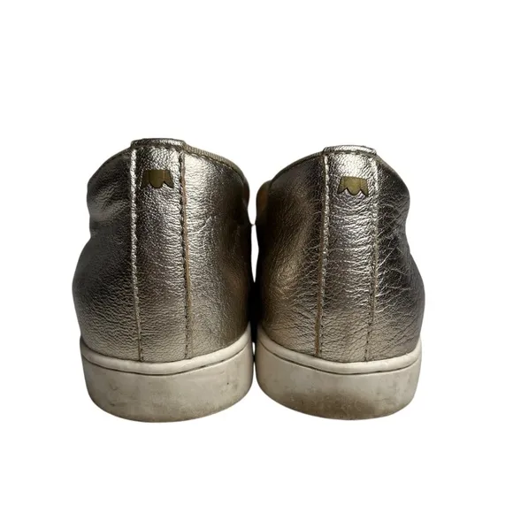 Birdies The Swift Metallic Leather Loafer Slip-on Flats Women’s Size 9.5