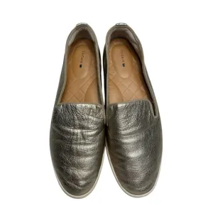 Birdies The Swift Metallic Leather Loafer Slip-on Flats Women’s Size 9.5