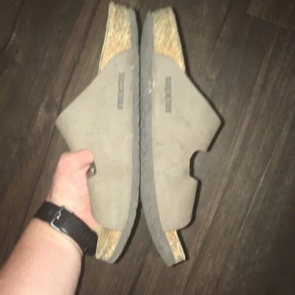 Birkenstock Arizona 34 crunchy hippy professor sandal