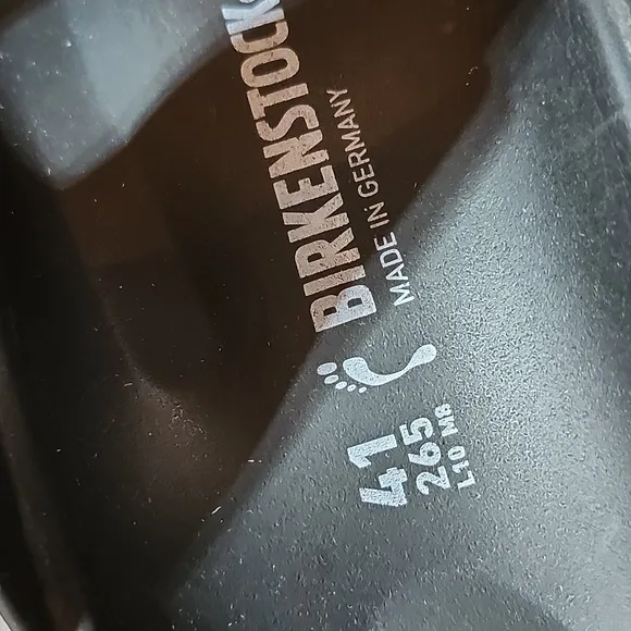 BIRKENSTOCK ARIZONA BLACK EVA WATERPROOF SLIDES SANDALS