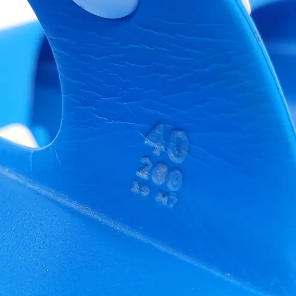 BIRKENSTOCK Arizona Waterproof Blue Sandals SIze 40 (9-9.5). #1395