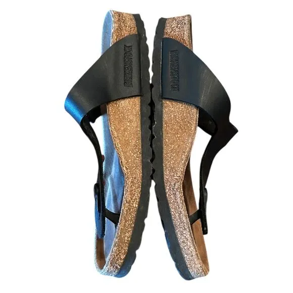 BIRKENSTOCK Black Gizeh Birko-Flor -Women's Sandals EU 38 US 7 7.5
