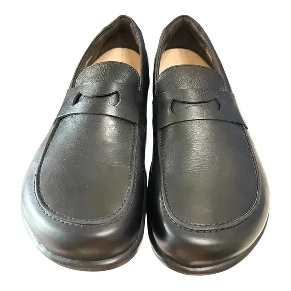 Birkenstock Brandenburg Black Leather Loafers Men’s 12 (EU 45)