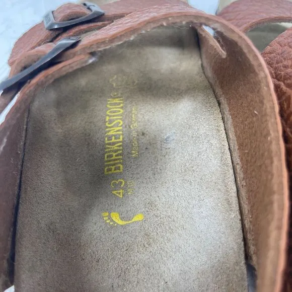 Birkenstock Brown Milano Slingback Sandals Size 43