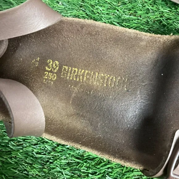 Birkenstock Daloa Ankle Strap Brown Sandals 39