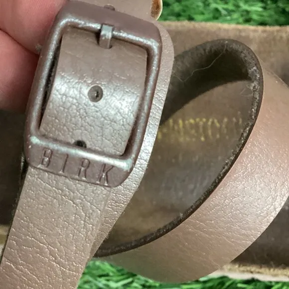 Birkenstock Daloa Ankle Strap Brown Sandals 39