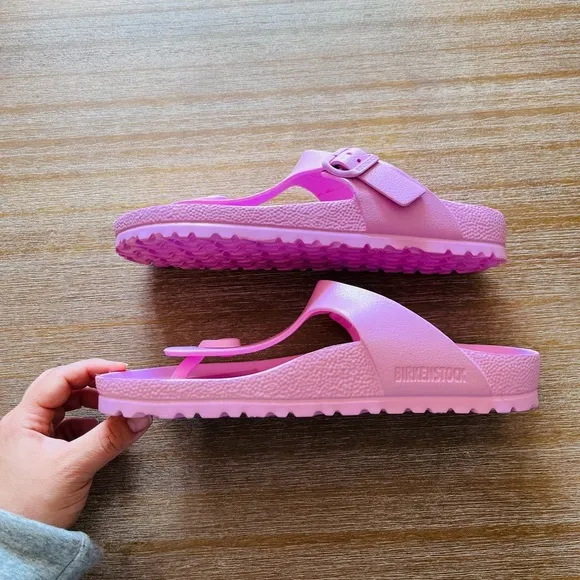 Birkenstock Gizeh Essentials EVA in Fondant Pink Size 38 NWOT $50