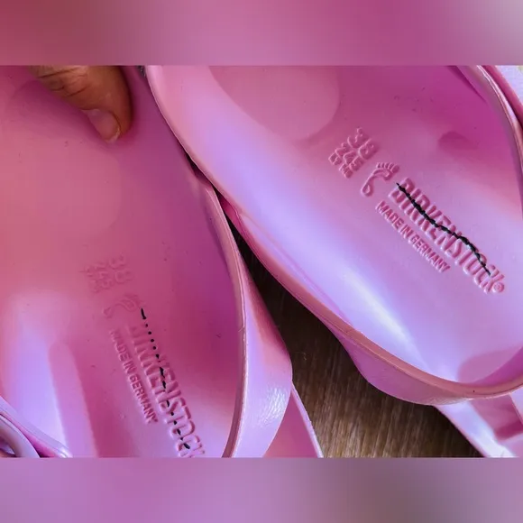 Birkenstock Gizeh Essentials EVA in Fondant Pink Size 38 NWOT $50