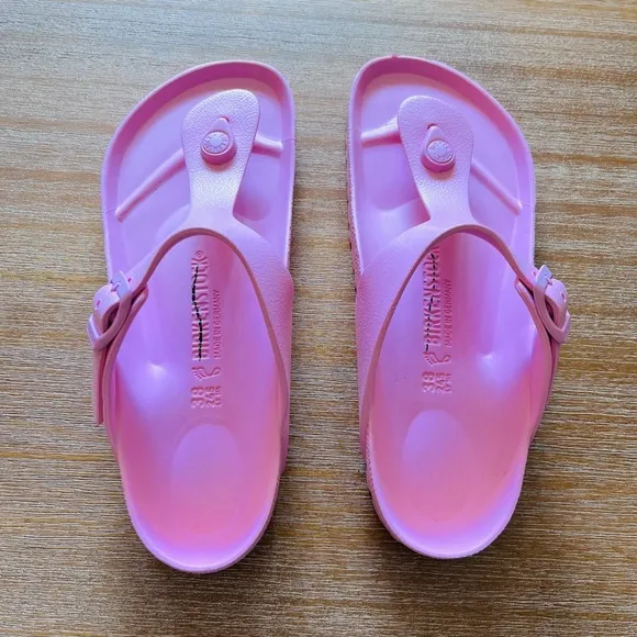 Birkenstock Gizeh Essentials EVA in Fondant Pink Size 38 NWOT $50