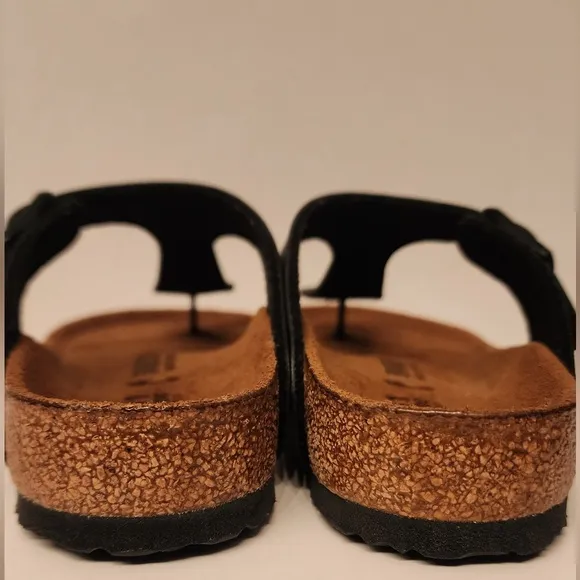 Birkenstock Gizeh Kids Birko-Flor Sandals Black Size 31 13-13.5