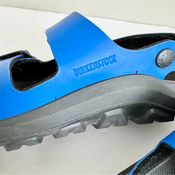 Birkenstock Kids Mogami Sandals in Ultrablue-Black Size 30 EU Open Toe