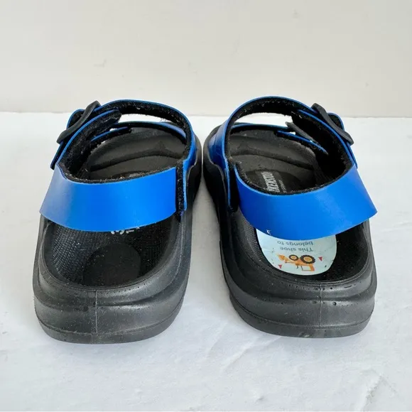 Birkenstock Kids Mogami Sandals in Ultrablue-Black Size 30 EU Open Toe