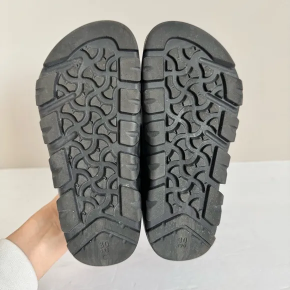 Birkenstock Kids Mogami Sandals in Ultrablue-Black Size 30 EU Open Toe