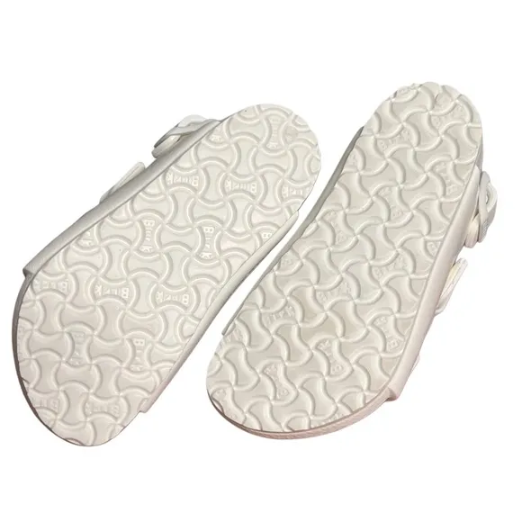 Birkenstock Little Kids Milano Essentials White 7-7.5 Toddler NWOB
