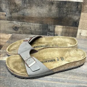 Birkenstock Madrid Buckle Slide Sandal - Mocca - EU 38 - L7/M5